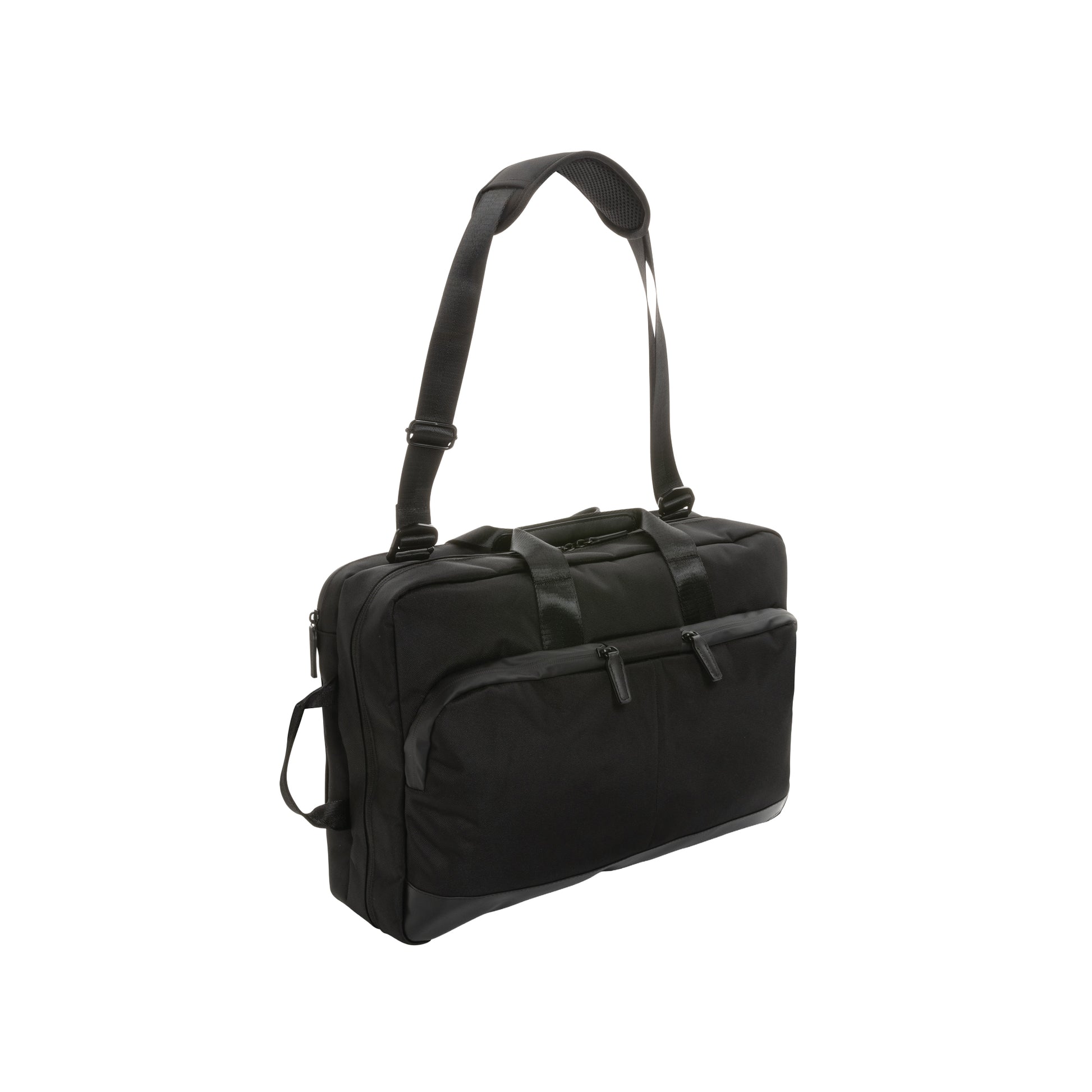 Black - Pack Shot - Swiss Peak Executive 2 in 1 Aware Laptop Backpack