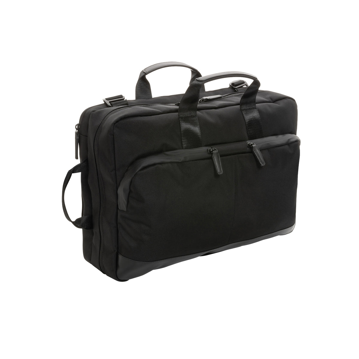 Black - Front - Swiss Peak Executive 2 in 1 Aware Laptop Backpack