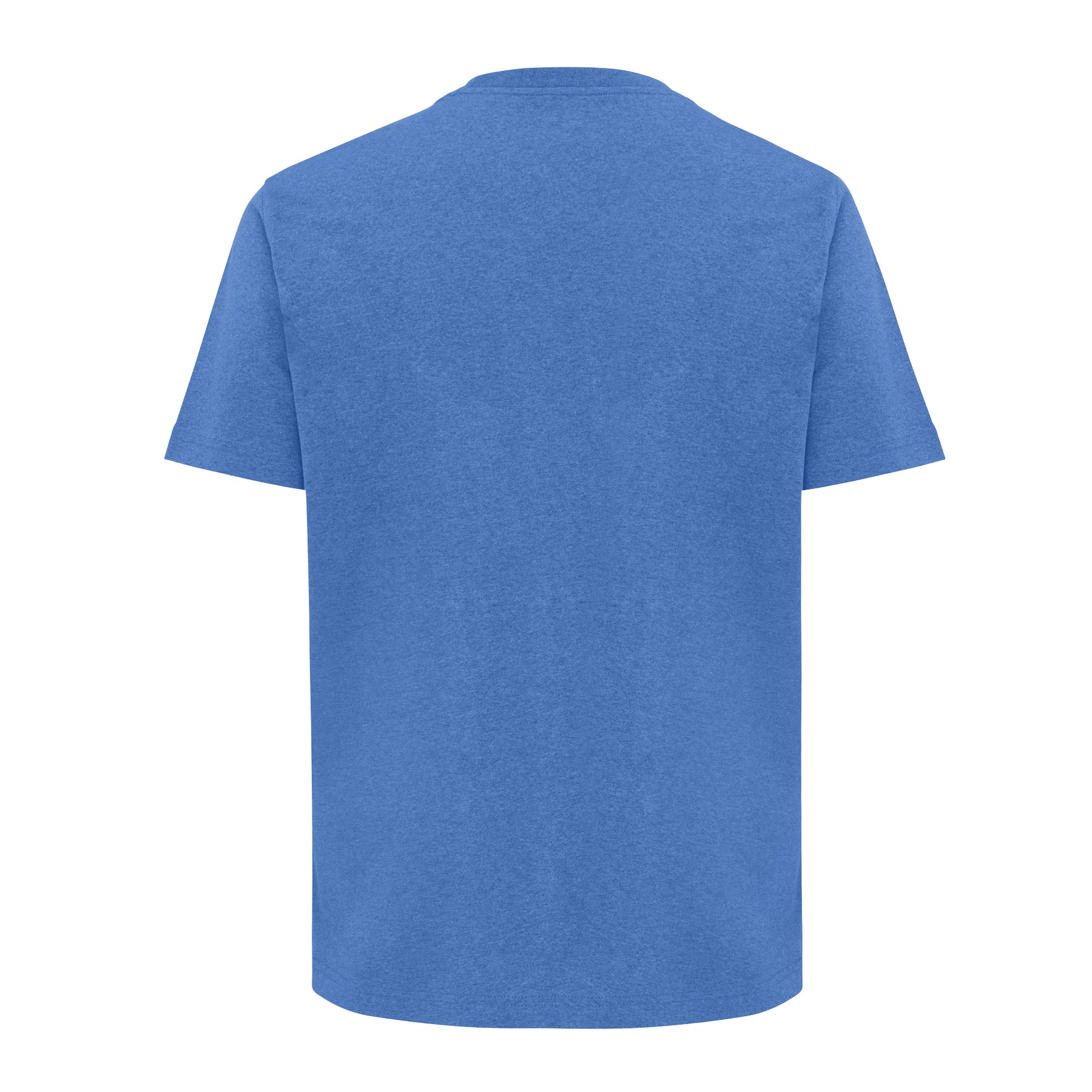 Heather Blue - Back - Iqoniq Unisex Adult Teide Recycled Cotton T-Shirt