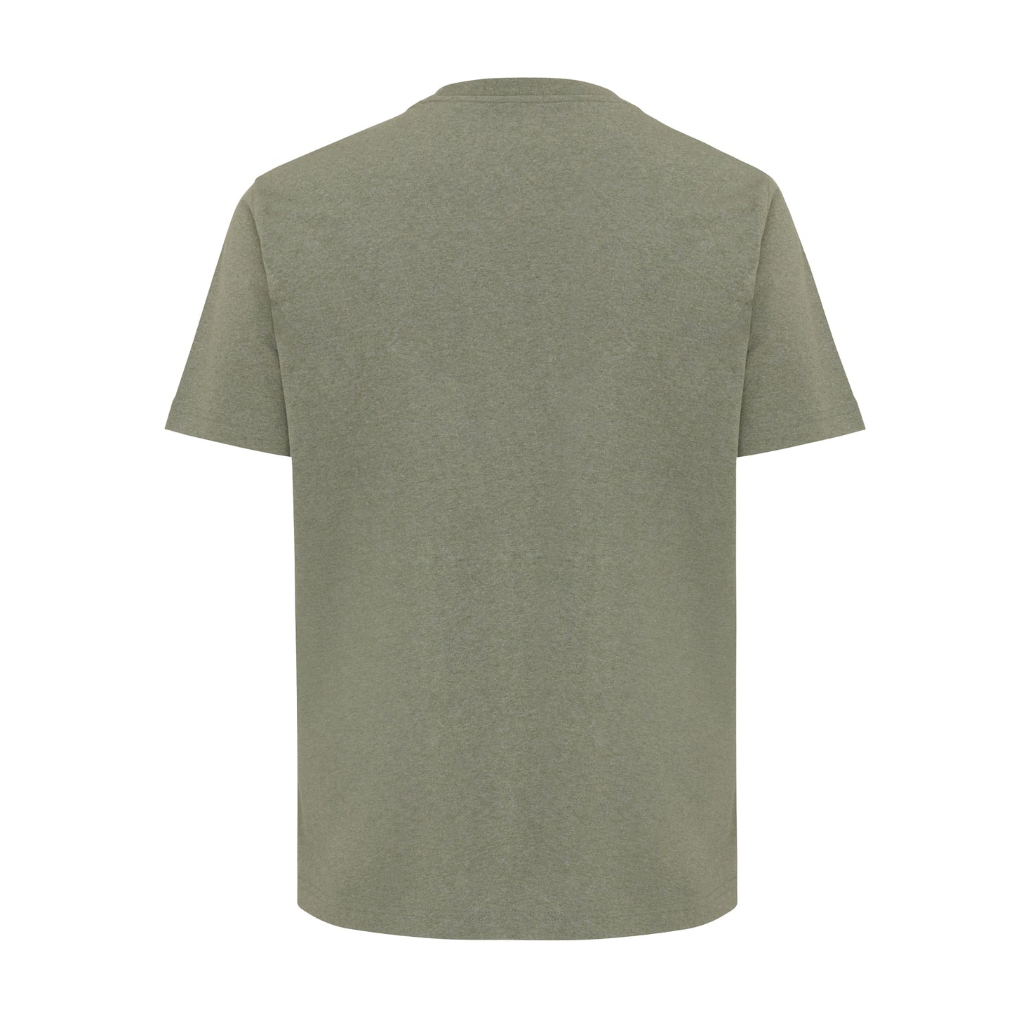Heather Green - Back - Iqoniq Unisex Adult Teide Recycled Cotton T-Shirt