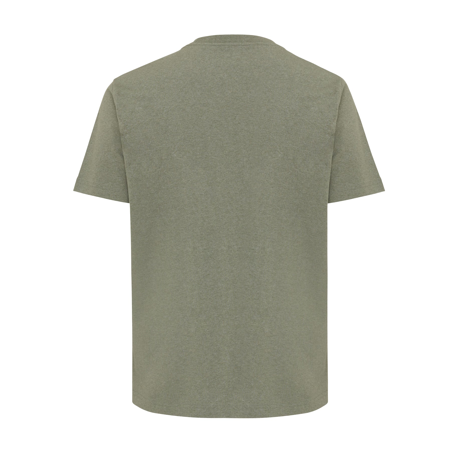 Heather Green - Back - Iqoniq Unisex Adult Teide Recycled Cotton T-Shirt