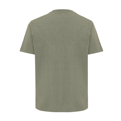 Heather Green - Back - Iqoniq Unisex Adult Teide Recycled Cotton T-Shirt