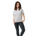 Heather Grey - Side - Iqoniq Unisex Adult Teide Recycled Cotton T-Shirt