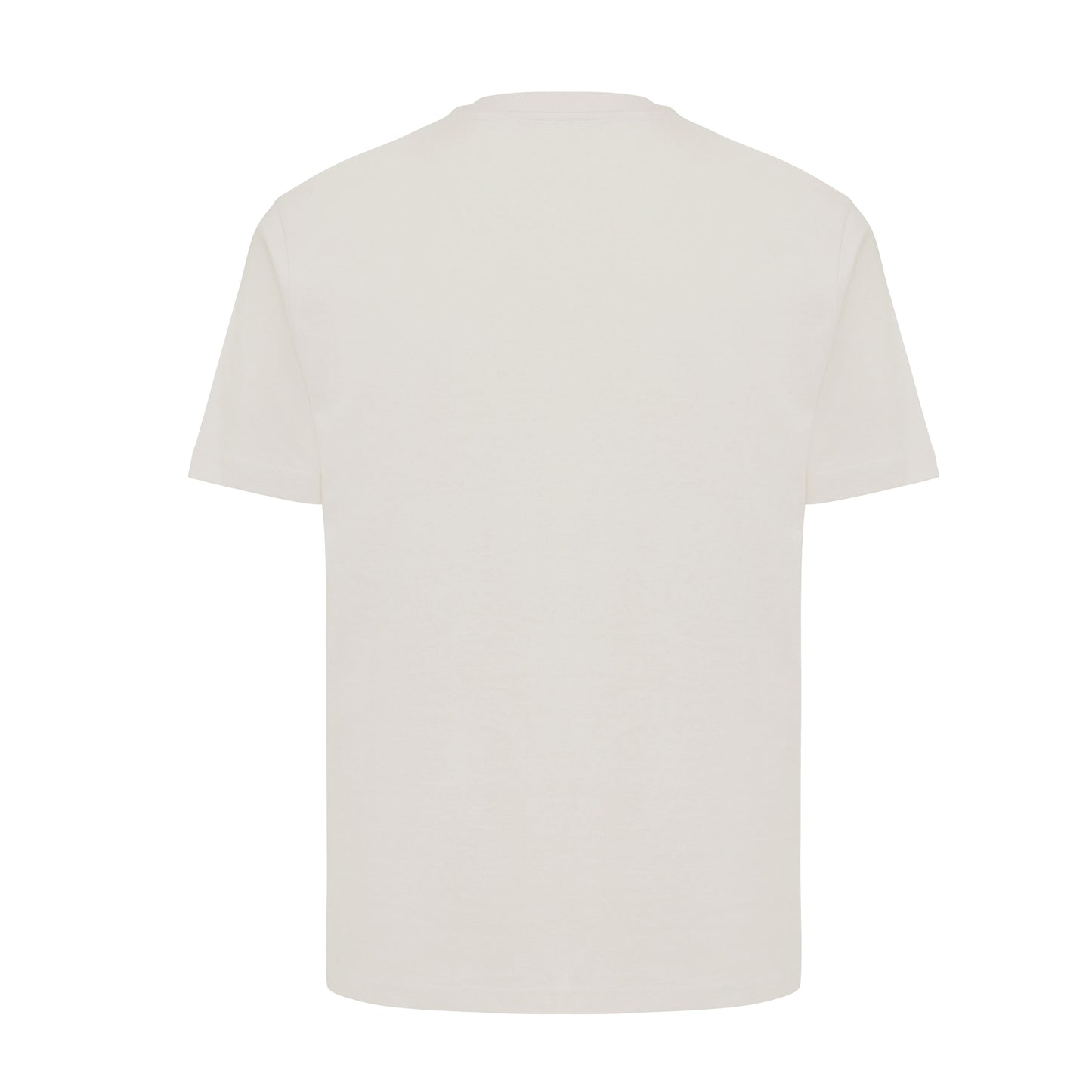 Ivory White - Back - Iqoniq Unisex Adult Teide Recycled Cotton T-Shirt