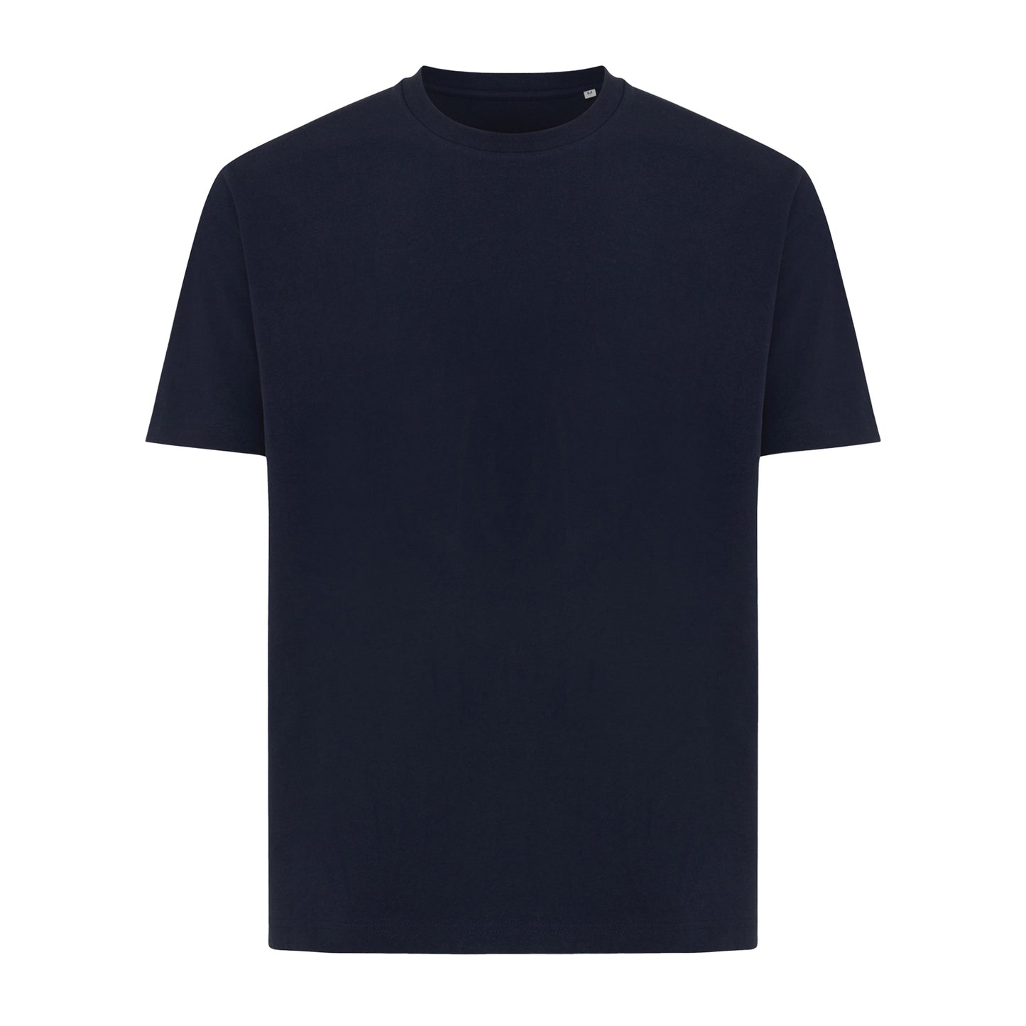 Navy - Front - Iqoniq Unisex Adult Teide Recycled Cotton T-Shirt