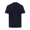 Navy - Back - Iqoniq Unisex Adult Teide Recycled Cotton T-Shirt