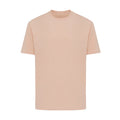Peach Nectar - Front - Iqoniq Unisex Adult Teide Recycled Cotton T-Shirt