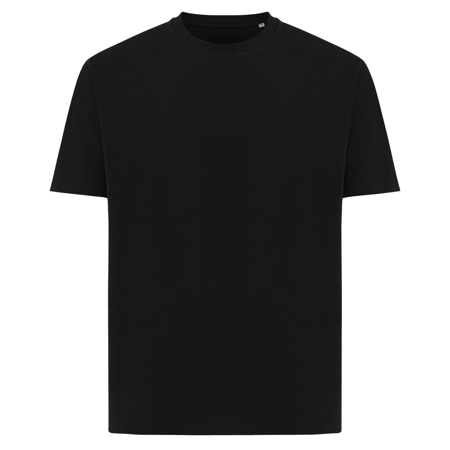 Black - Front - Iqoniq Unisex Adult Teide Recycled Cotton T-Shirt