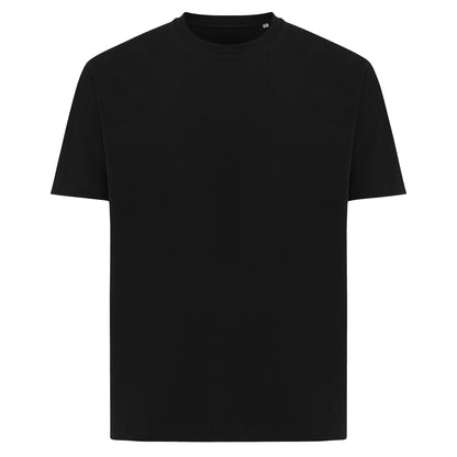 Black - Front - Iqoniq Unisex Adult Teide Recycled Cotton T-Shirt