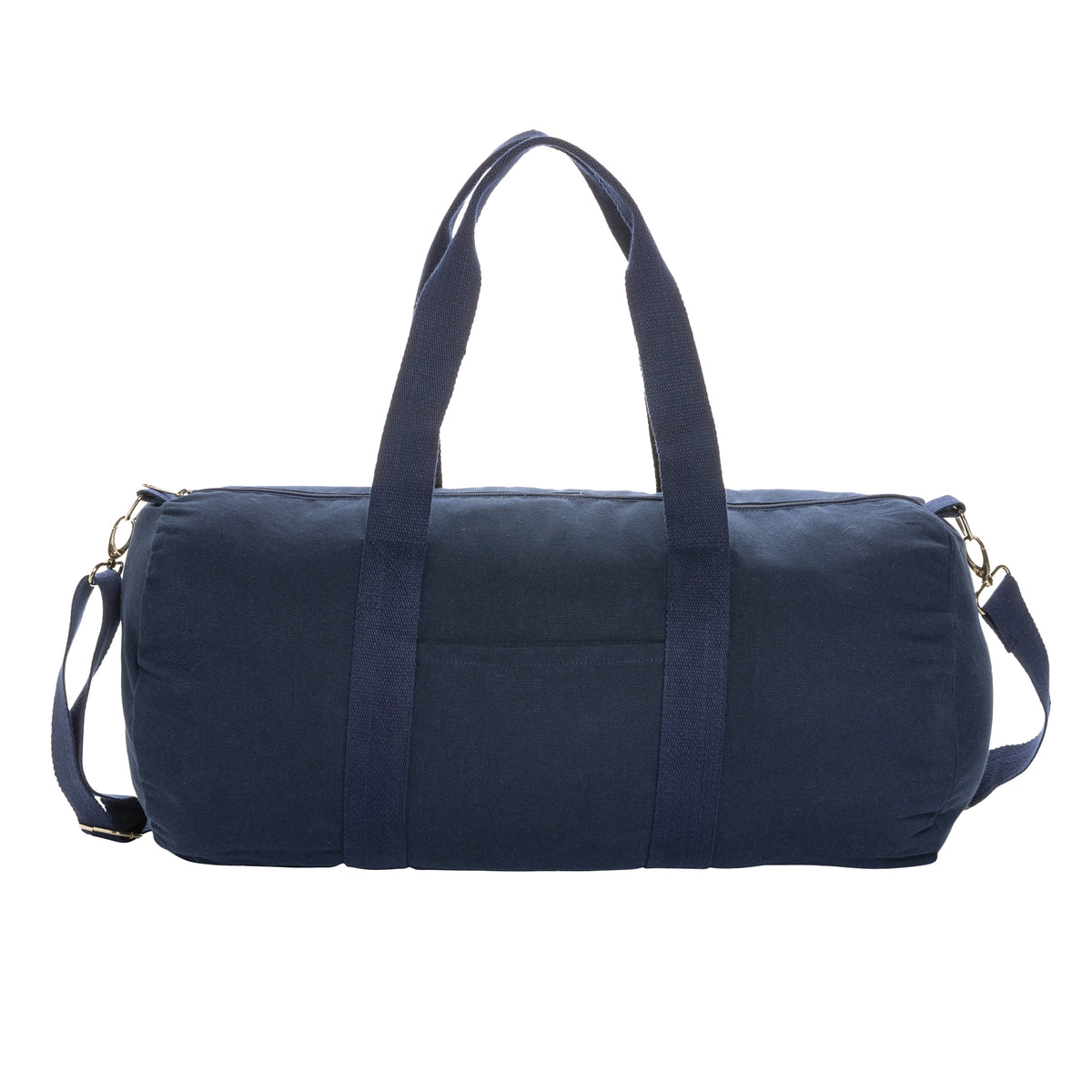 Navy - Front - XD Collection Impact Aware Recycled Canvas Undyed Duffle Bag
