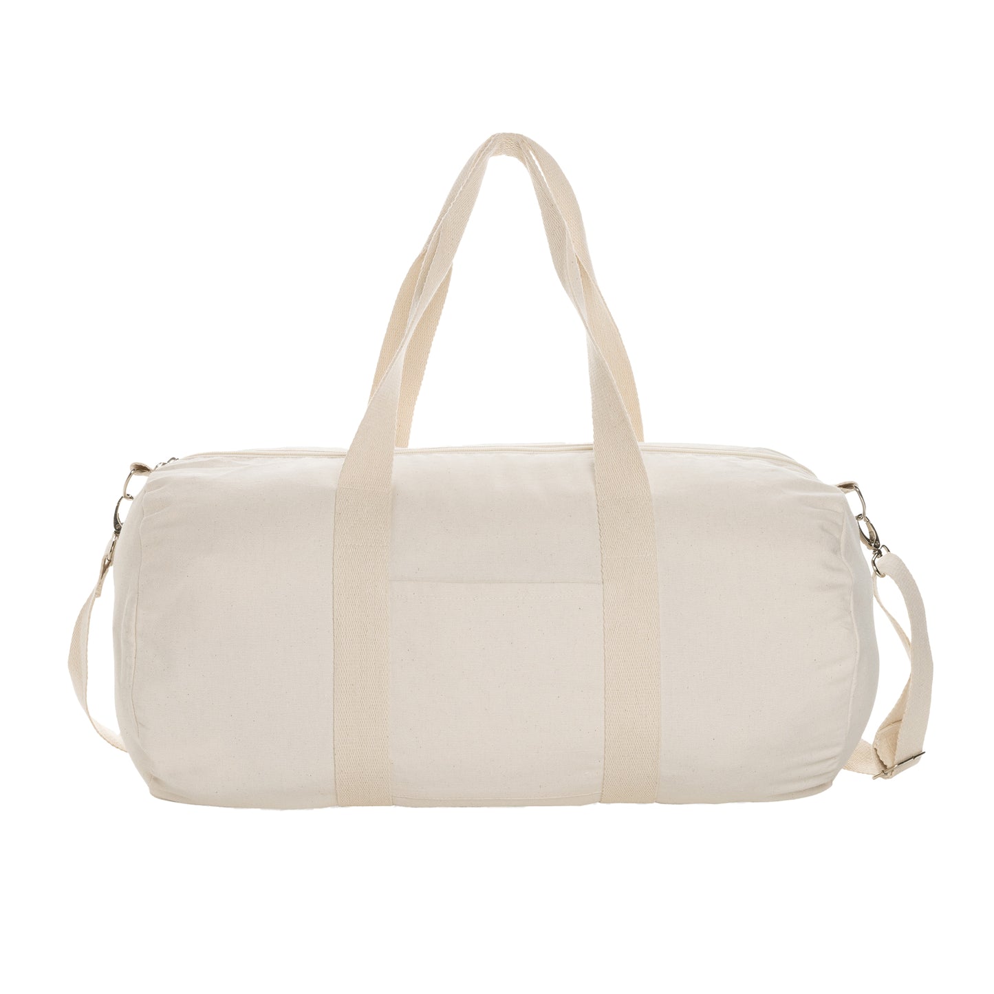 Off White - Front - XD Collection Impact Aware Recycled Canvas Undyed Duffle Bag