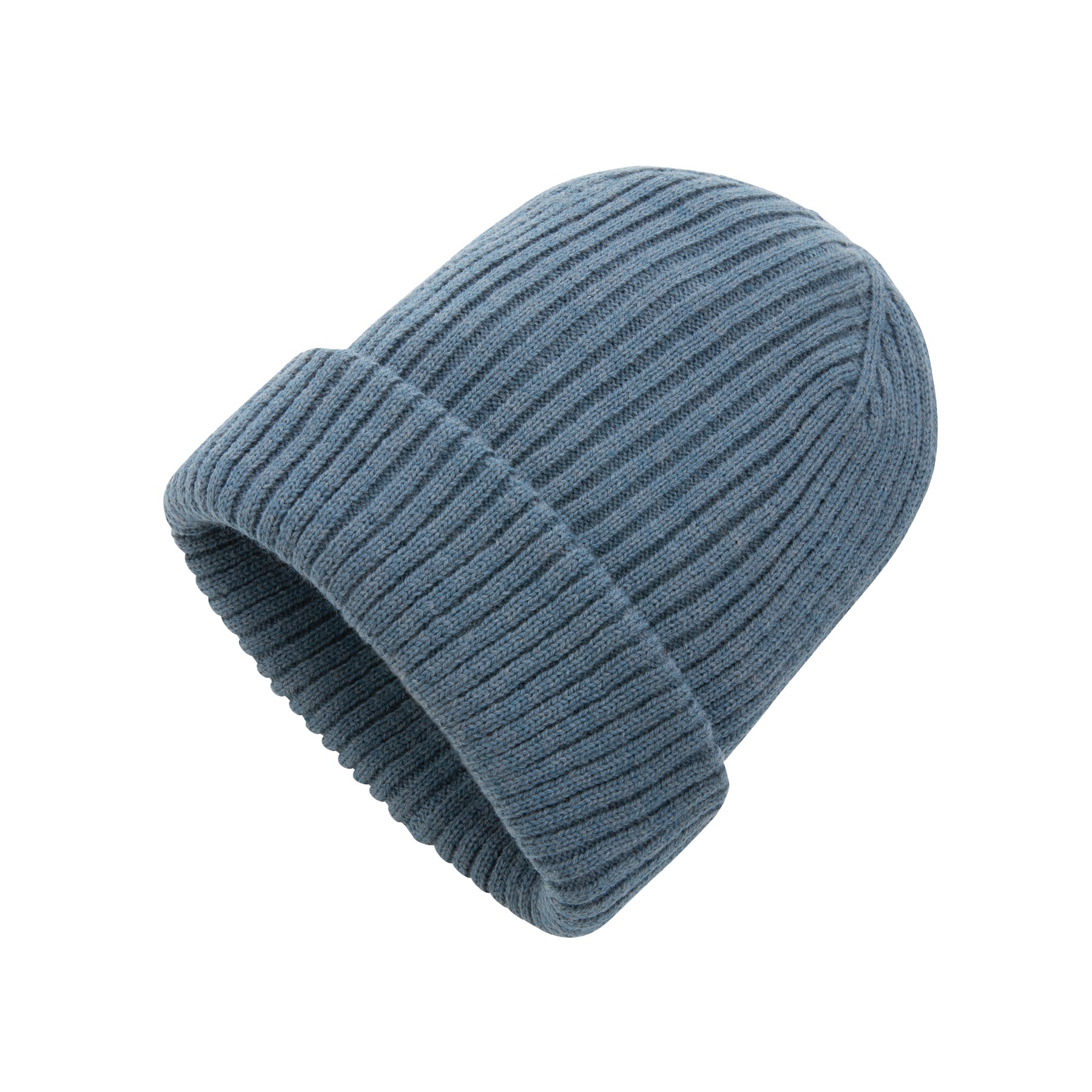 Sage Blue - Back - XD Collection Impact Aware Polylana Double Knit Beanie