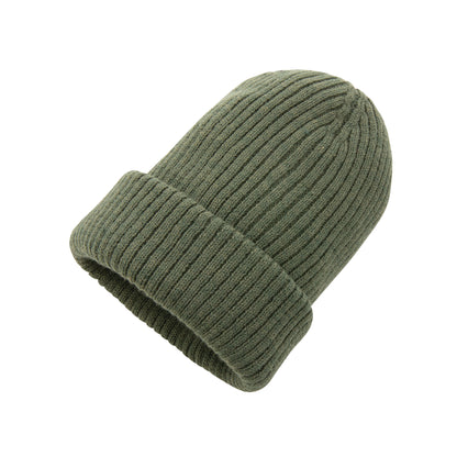 Green - Back - XD Collection Impact Aware Polylana Double Knit Beanie