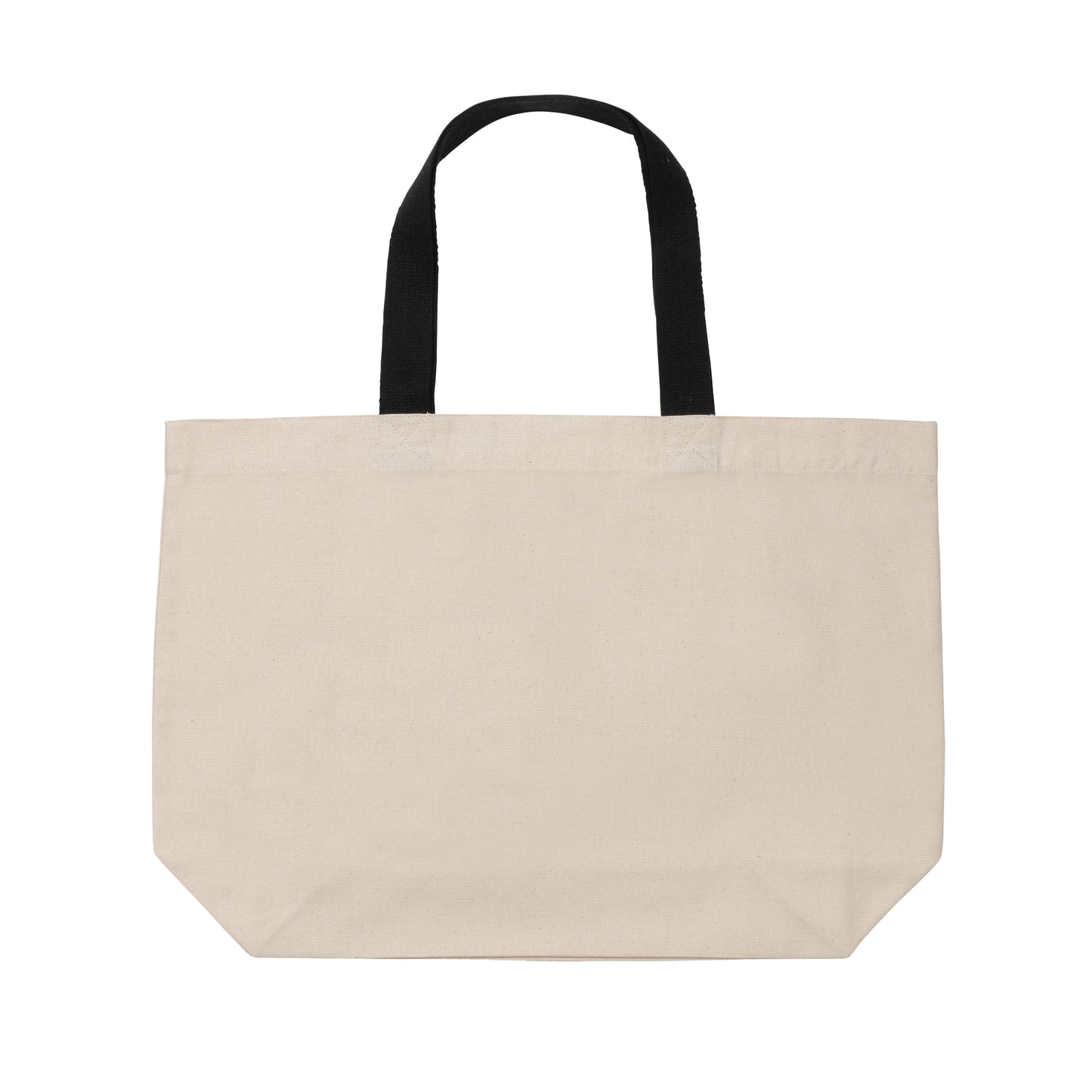 Off White - Front - XD Collection Impact Aware Large Recycled Canvas Undyed Tote Bag