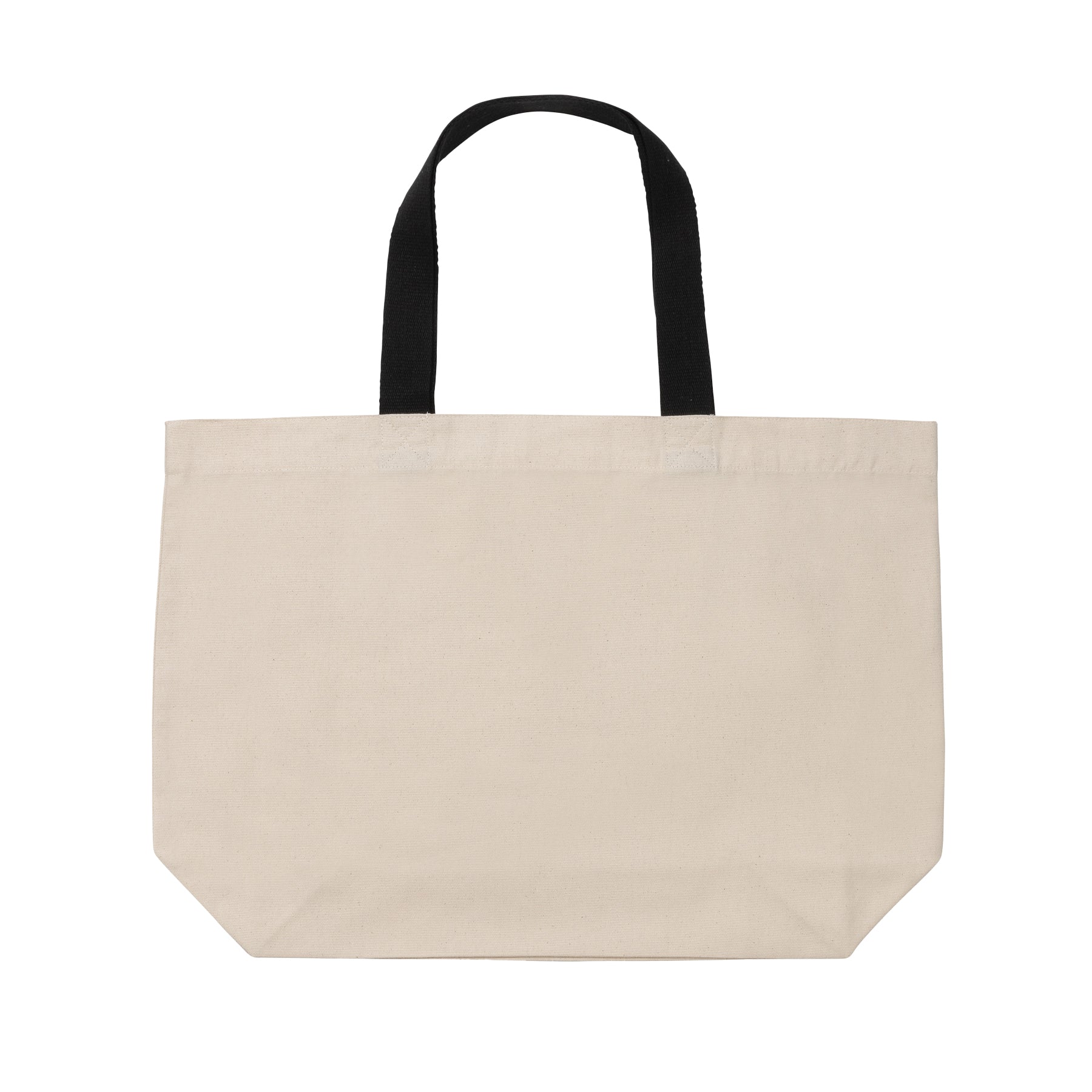 Off White - Front - XD Collection Impact Aware Large Recycled Canvas Undyed Tote Bag