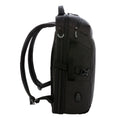 Black - Side - Swiss Peak Travel Aware 22L Backpack