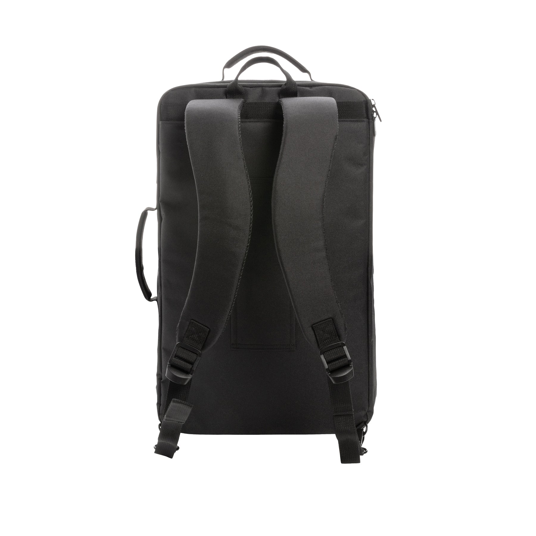 Black - Back - Swiss Peak Travel Convertible 21L Backpack