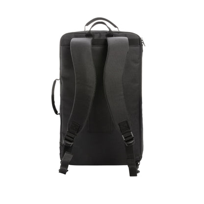 Black - Back - Swiss Peak Travel Convertible 21L Backpack