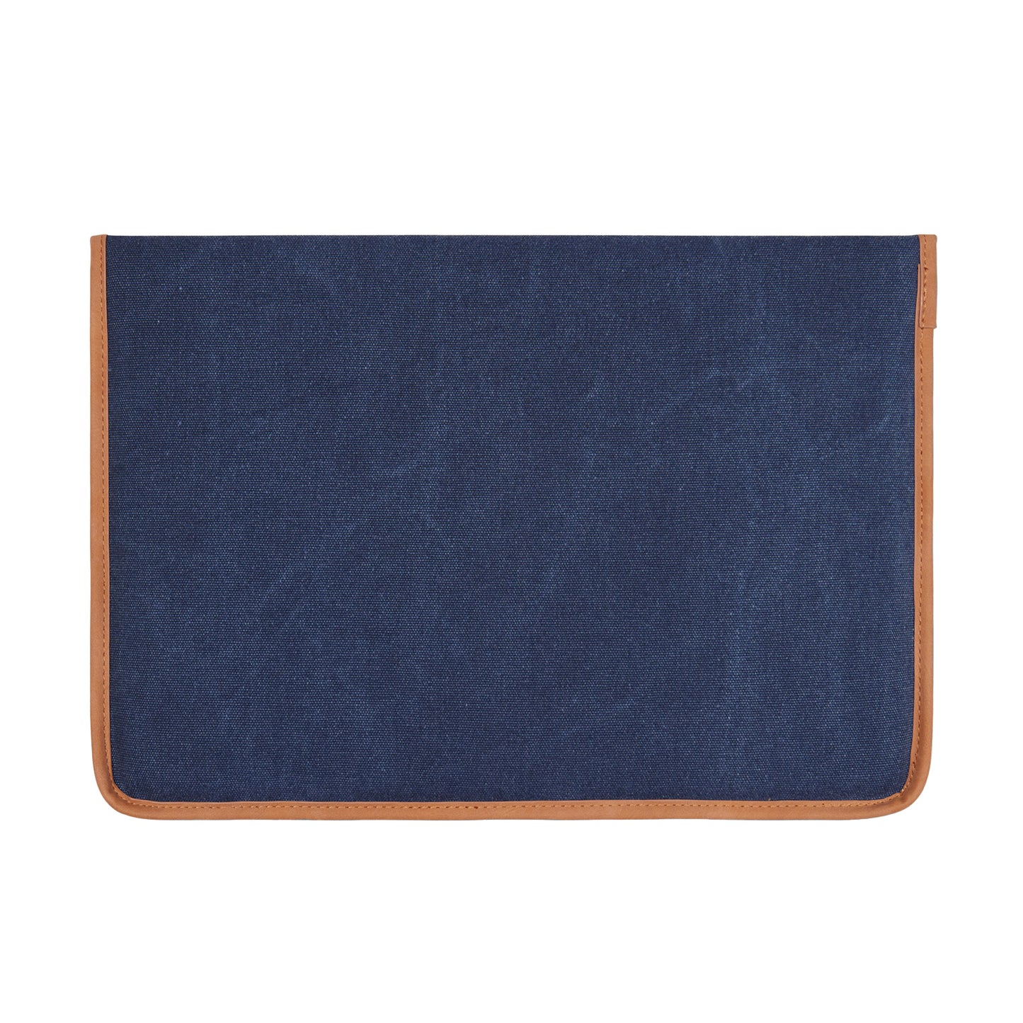 Navy - Back - Vinga Bosler Canvas Recycled Laptop Sleeve