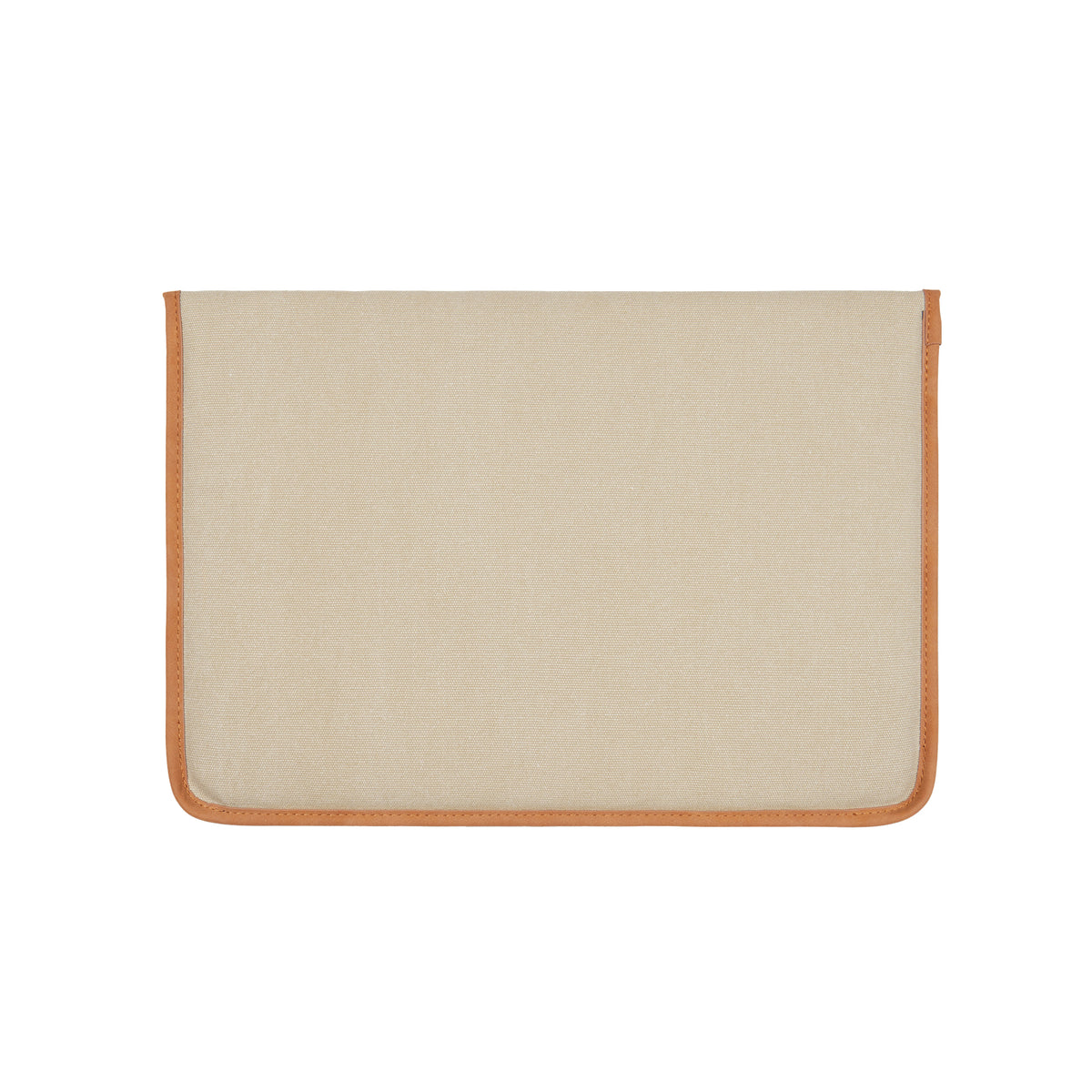 Beige - Back - Vinga Bosler Canvas Recycled Laptop Sleeve