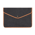 Black - Front - Vinga Bosler Canvas Recycled Laptop Sleeve