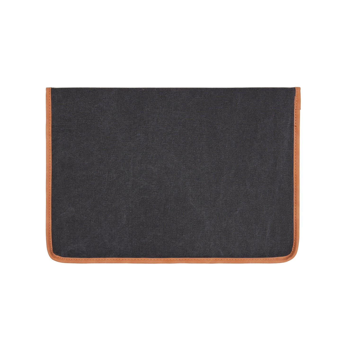 Black - Back - Vinga Bosler Canvas Recycled Laptop Sleeve