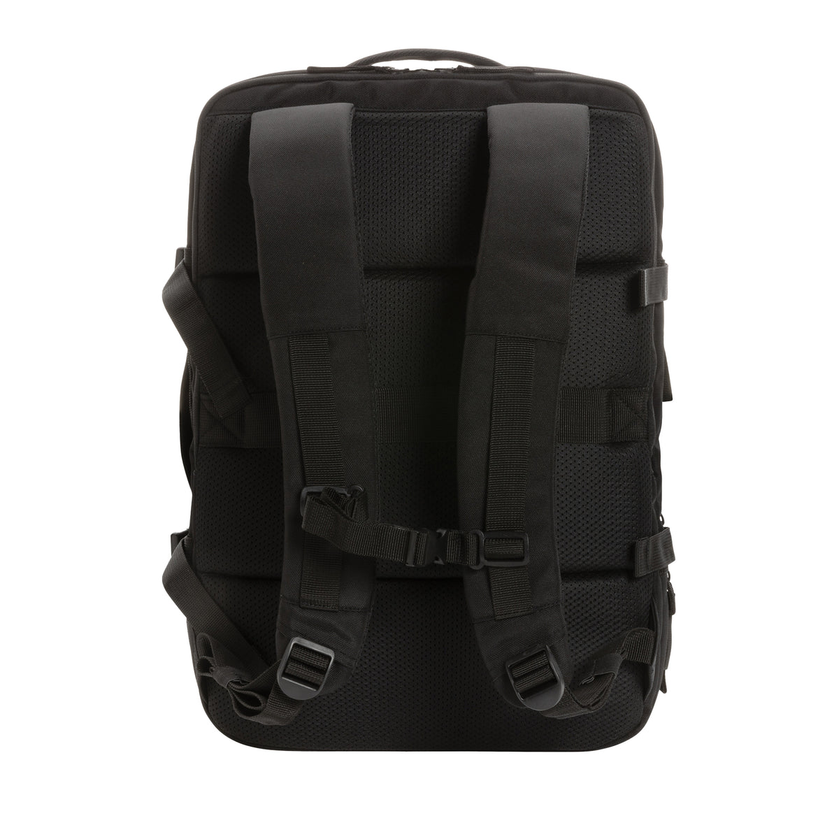 Black - Back - Swiss Peak Aware RPET 27L Weekend Bag