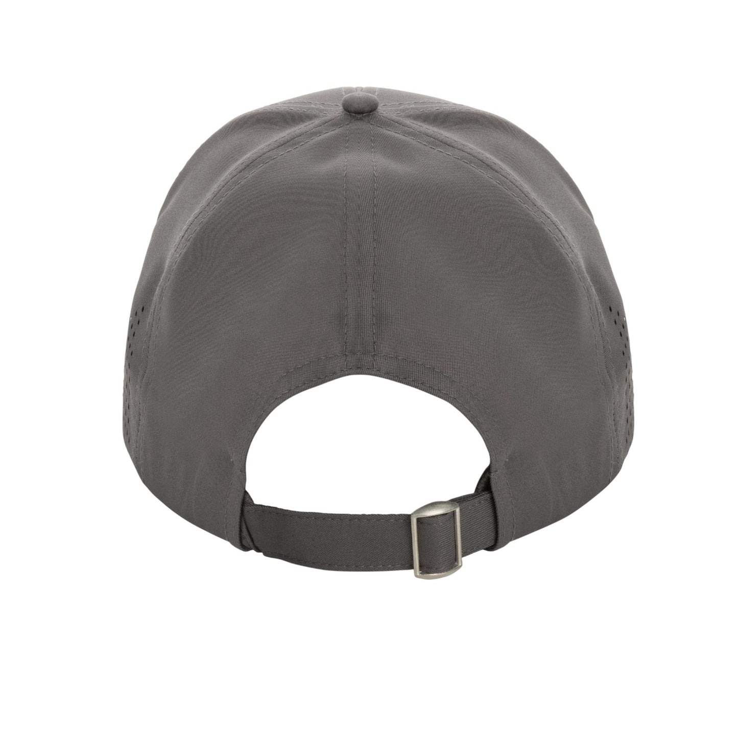 Grey - Back - XD Collection Impact Aware RPET 6 Panel Sport Cap