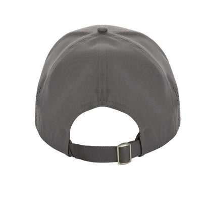 Grey - Back - XD Collection Impact Aware RPET 6 Panel Sport Cap