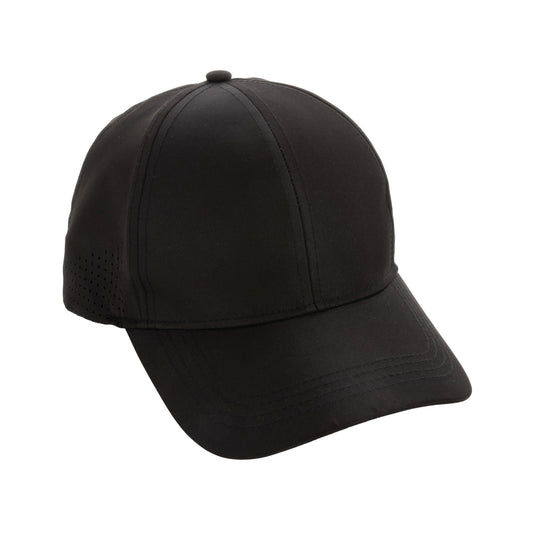 Black - Front - XD Collection Impact Aware RPET 6 Panel Sport Cap