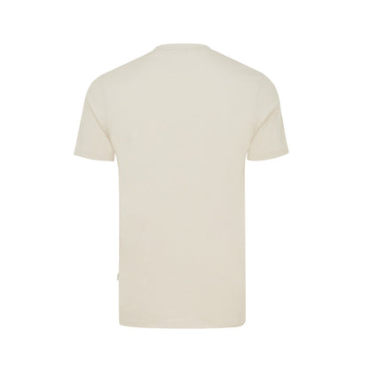 Natural Raw - Back - Iqoniq Unisex Adult Manuel Undyed T-Shirt