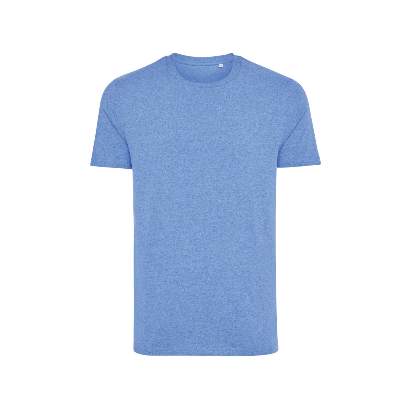 Heather Blue - Front - Iqoniq Unisex Adult Manuel Undyed T-Shirt