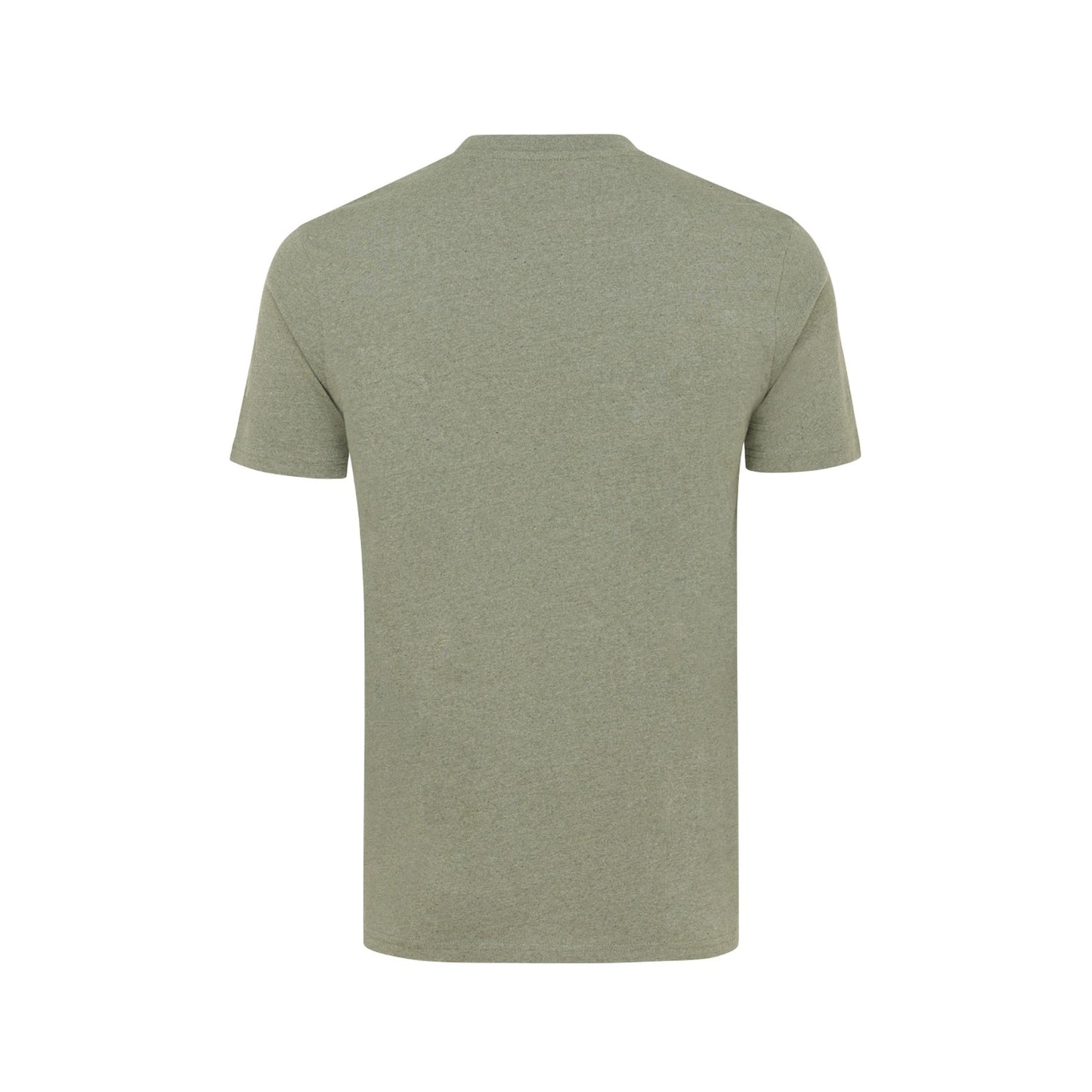 Heather Green - Back - Iqoniq Unisex Adult Manuel Undyed T-Shirt