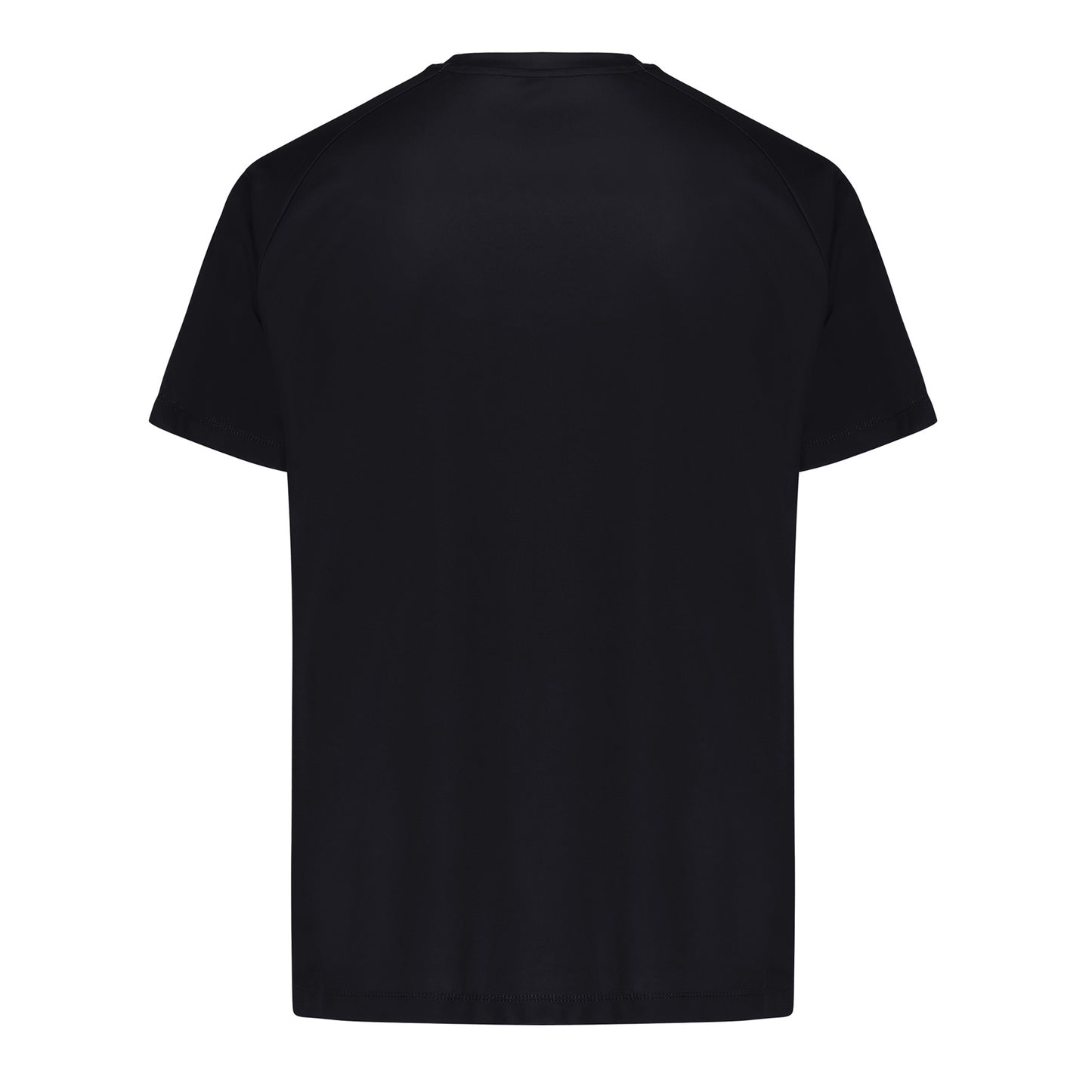 Black - Back - Iqoniq Unisex Adult Tikal Recycled Polyester Quick Dry Sport T-Shirt