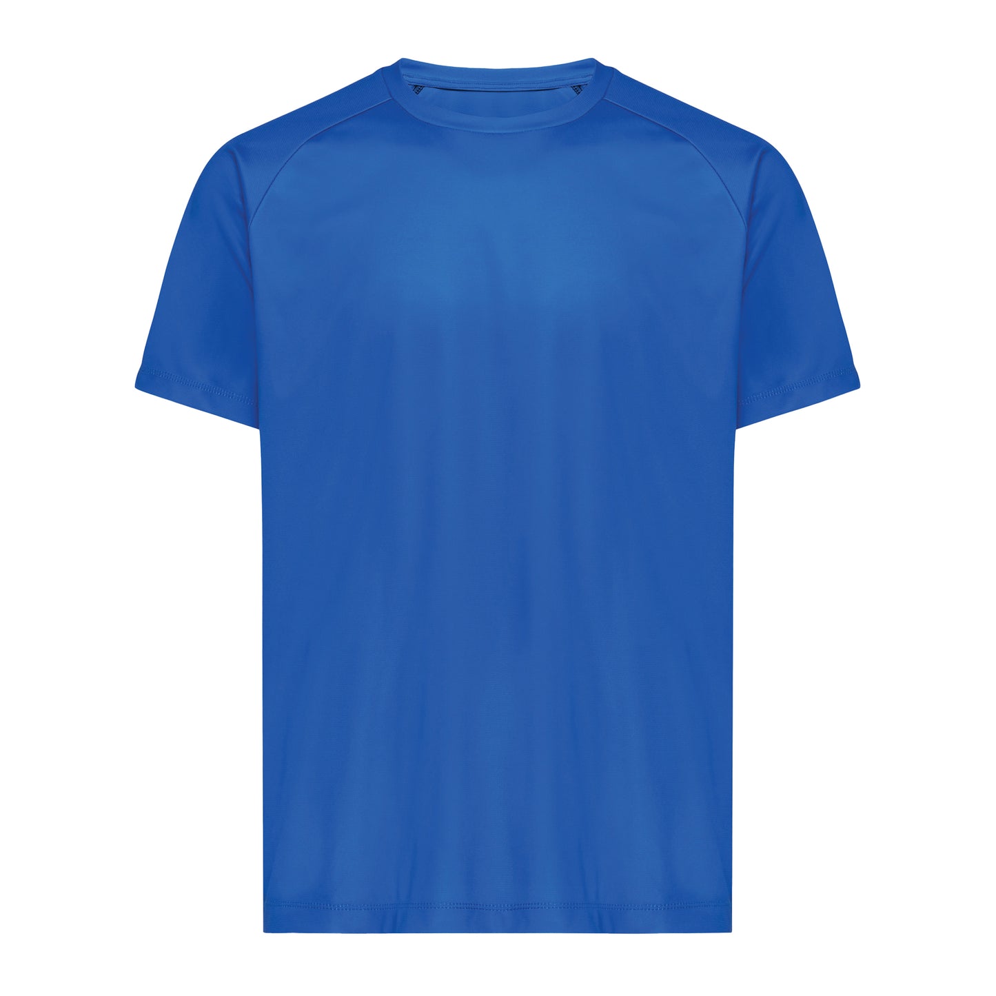 Royal Blue - Front - Iqoniq Unisex Adult Tikal Recycled Polyester Quick Dry Sport T-Shirt