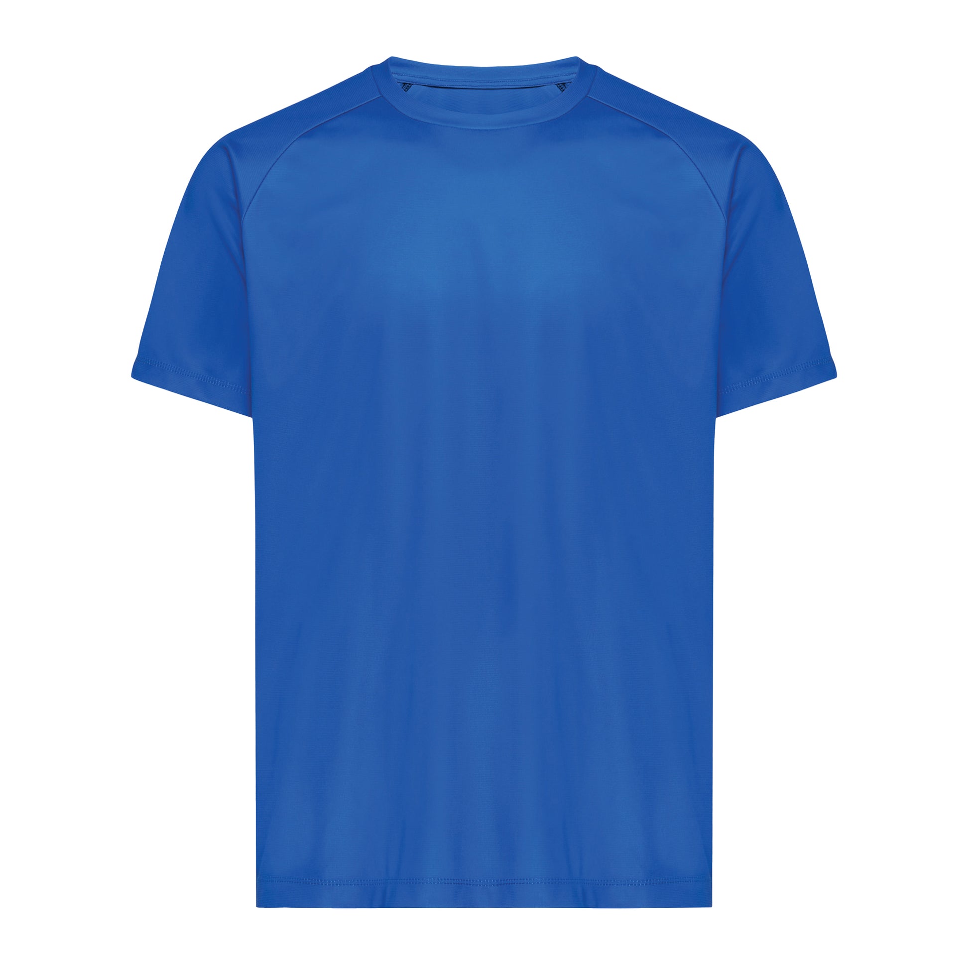 Royal Blue - Front - Iqoniq Unisex Adult Tikal Recycled Polyester Quick Dry Sport T-Shirt