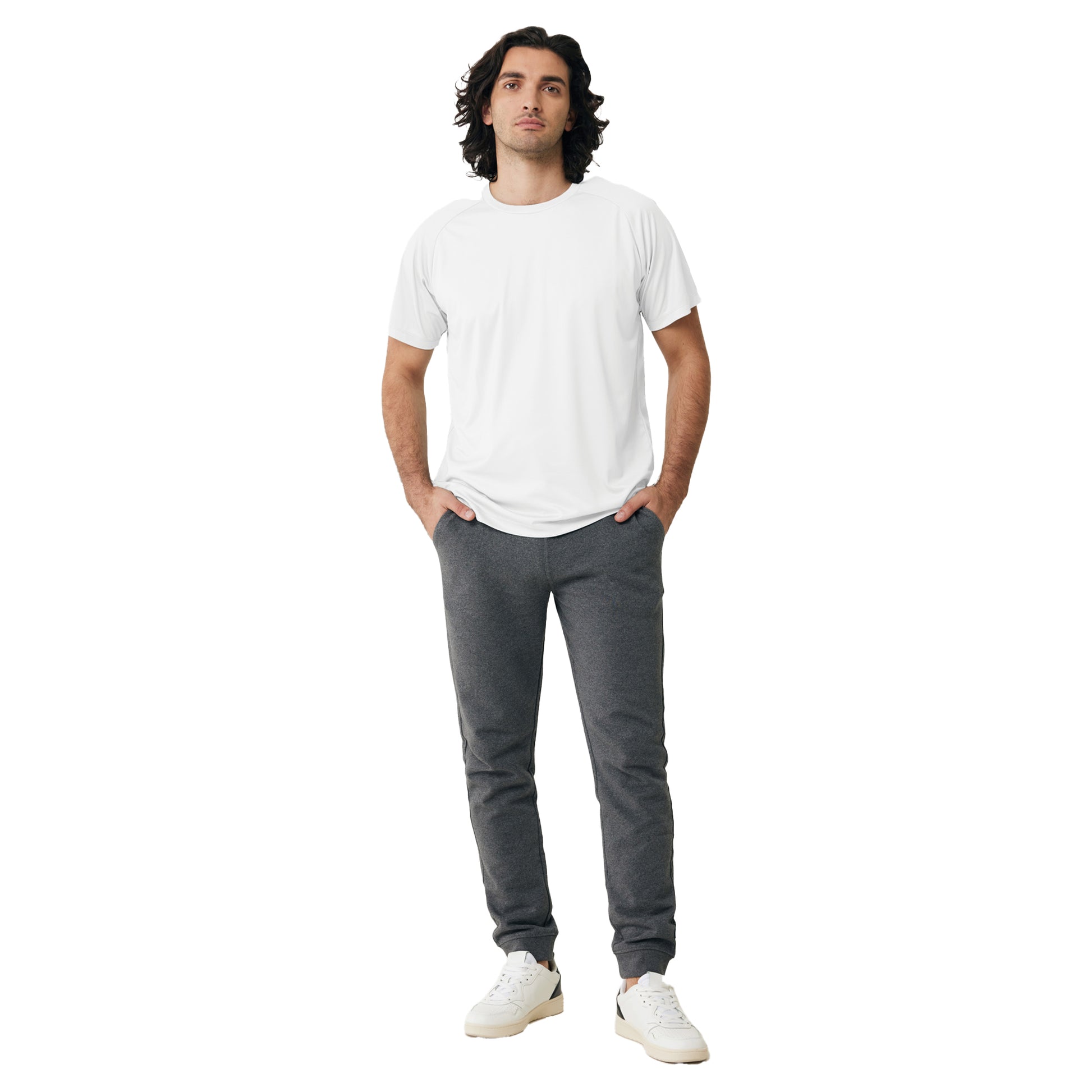 White - Side - Iqoniq Unisex Adult Tikal Recycled Polyester Quick Dry Sport T-Shirt