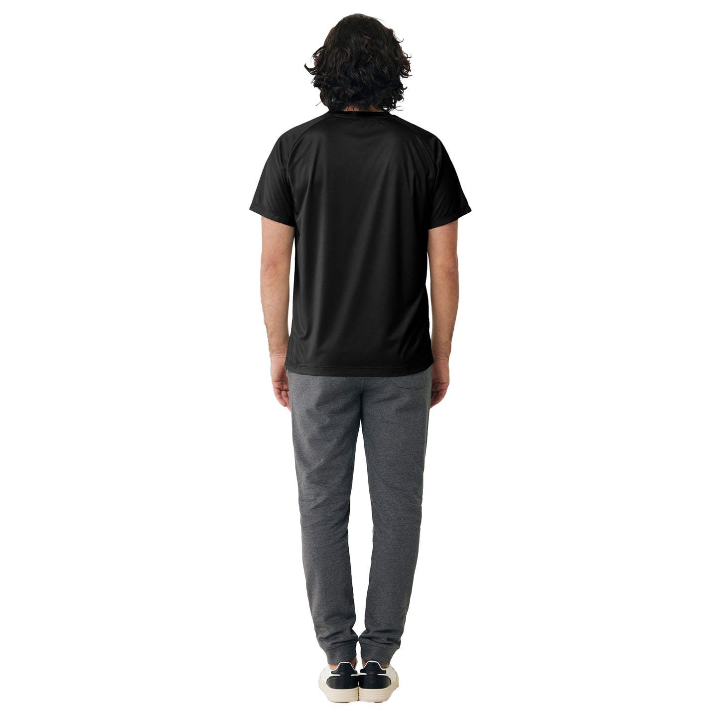 Black - Lifestyle - Iqoniq Unisex Adult Tikal Recycled Polyester Quick Dry Sport T-Shirt