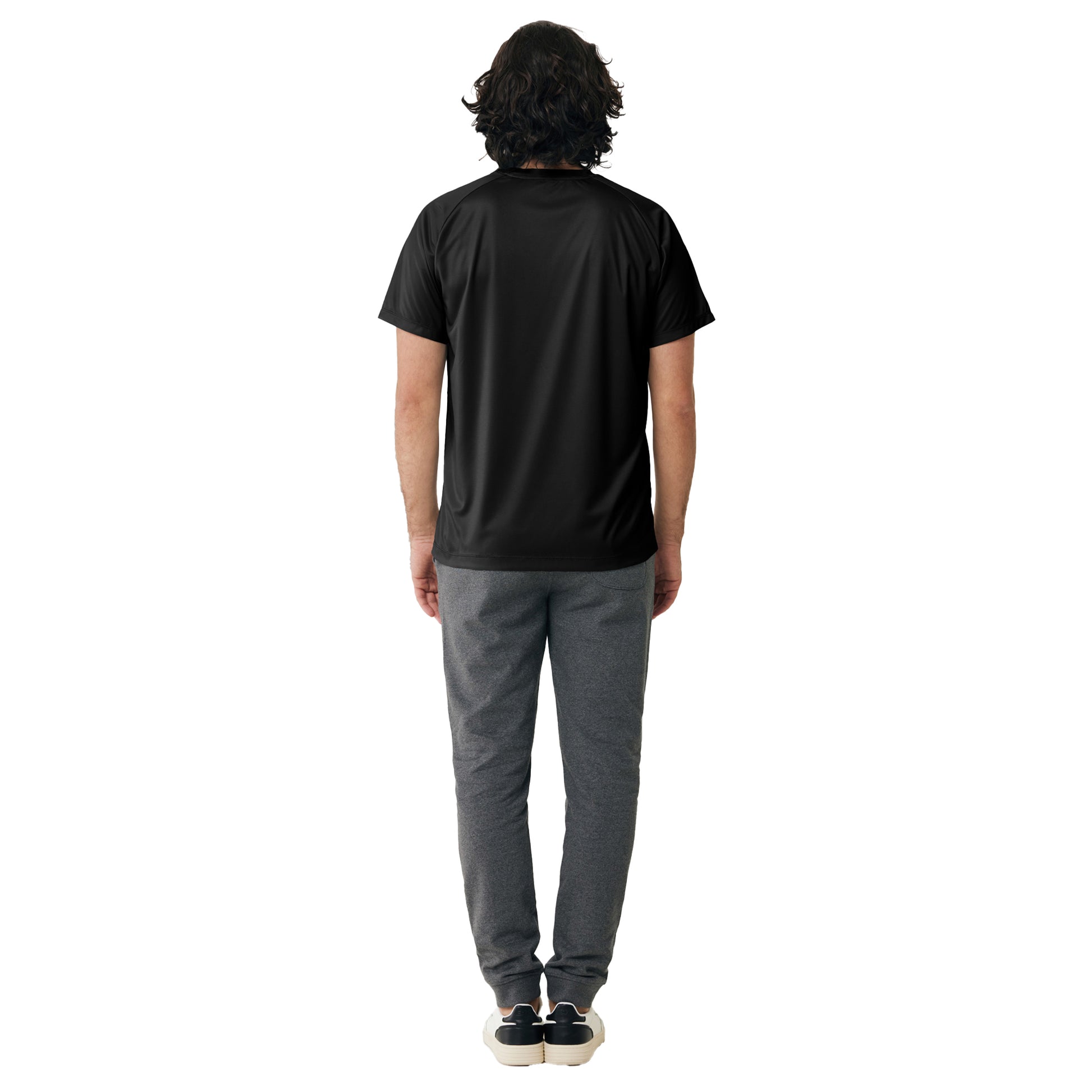 Black - Lifestyle - Iqoniq Unisex Adult Tikal Recycled Polyester Quick Dry Sport T-Shirt