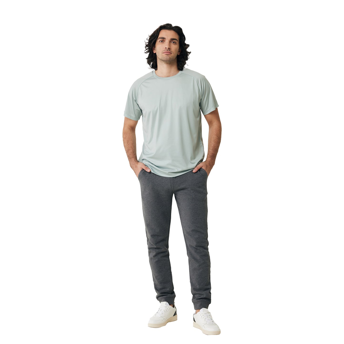 Iceberg Green - Side - Iqoniq Unisex Adult Tikal Recycled Polyester Quick Dry Sport T-Shirt