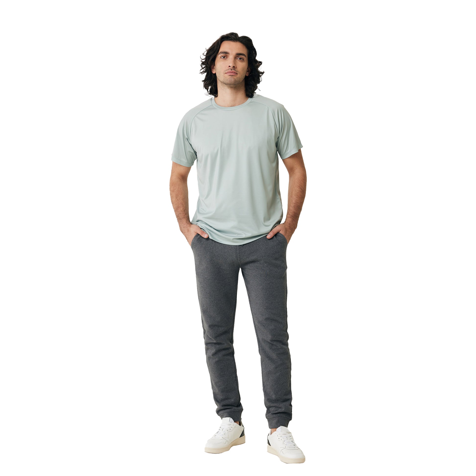 Iceberg Green - Side - Iqoniq Unisex Adult Tikal Recycled Polyester Quick Dry Sport T-Shirt