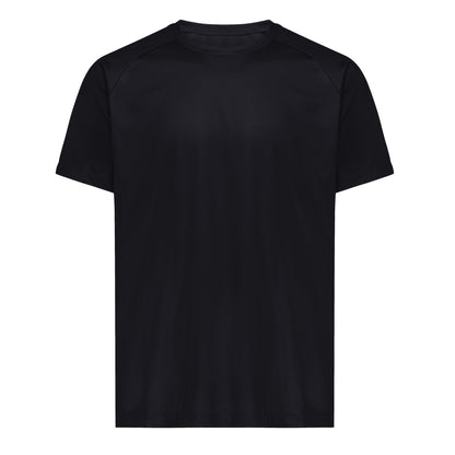 Black - Front - Iqoniq Unisex Adult Tikal Recycled Polyester Quick Dry Sport T-Shirt