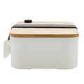 White - Side - XD Collection Bamboo Lunch Box