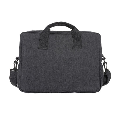Anthracite - Back - XD Collection Laluka Recycled Cotton Aware Laptop Bag