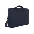 Navy - Front - XD Collection Laluka Recycled Cotton Aware Laptop Bag