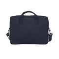 Navy - Back - XD Collection Laluka Recycled Cotton Aware Laptop Bag