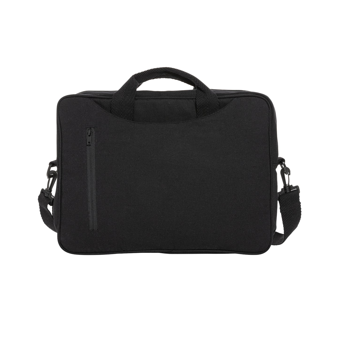 Black - Lifestyle - XD Collection Laluka Recycled Cotton Aware Laptop Bag