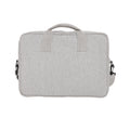 Grey - Back - XD Collection Laluka Recycled Cotton Aware Laptop Bag