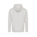 Light Heather Grey - Back - Iqoniq Unisex Adult Rila Recycled Cotton Lightweight Hoodie