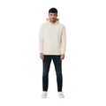 Natural Raw - Side - Iqoniq Unisex Adult Rila Recycled Cotton Lightweight Hoodie